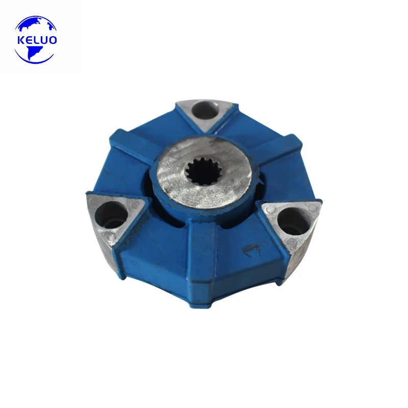 Excavator Engine Flexible Rubber Coupling Hydraulic Pump Parts Connecting Glue 13T