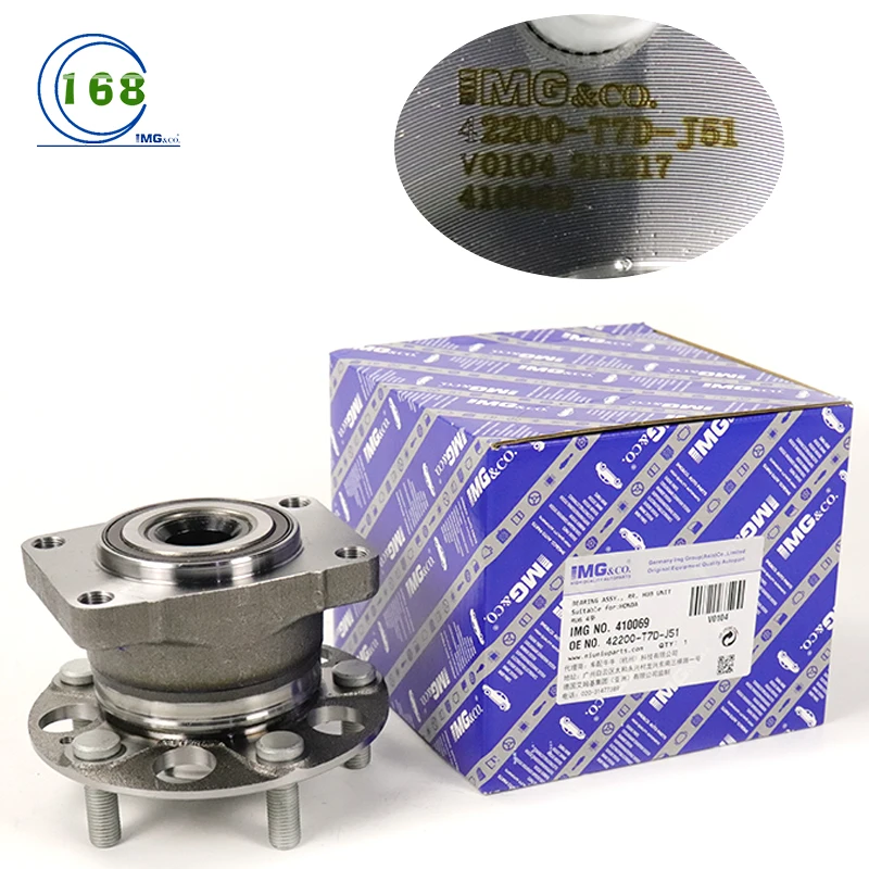 IMG Brand High Quality Car Parts Automotive Rear Wheel Hub Bearing 42200-T7D-J51 For Honda Vezel 2015-2018