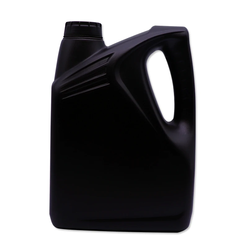 high quantity black color Anti-theft Cover Car Oil Can 4L Lubricate Oil Lubricating Oil Pot Engine Degreaser Plastic Bottle