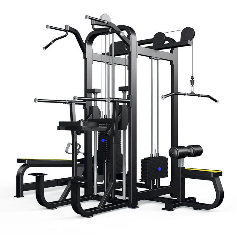 Professional Gym 3 Station Machine Strong Fitness Equipment Training Multi 3 Station