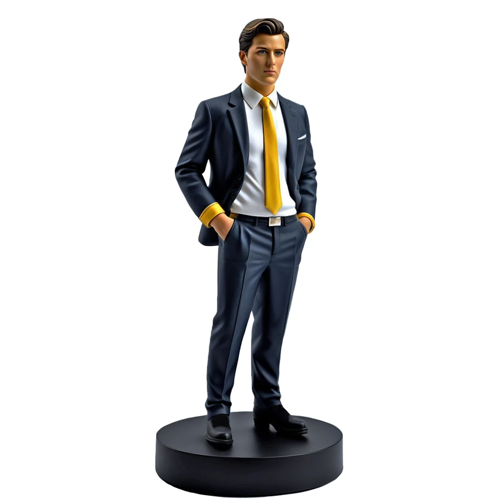 OEM Home cabinet decor collection pop mini 3d anime statues custom resin craft miniature stand action figure figurines