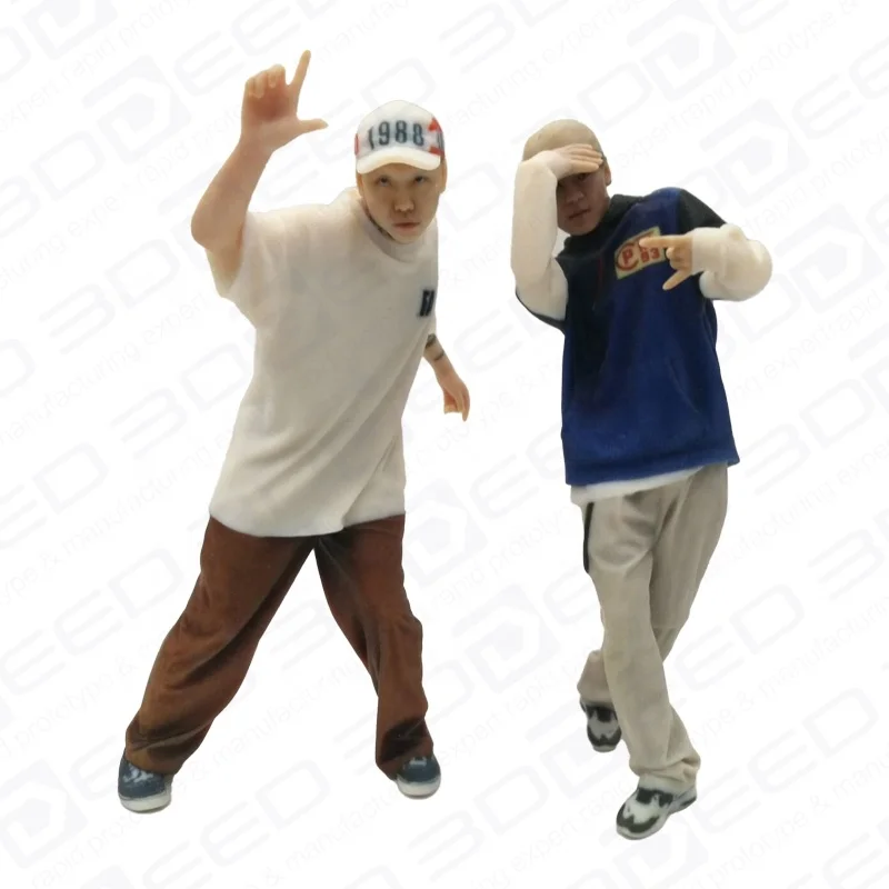 Custom 3D Figure Stratasys Agent Rapid Custom Action Figures 3D Printing Service