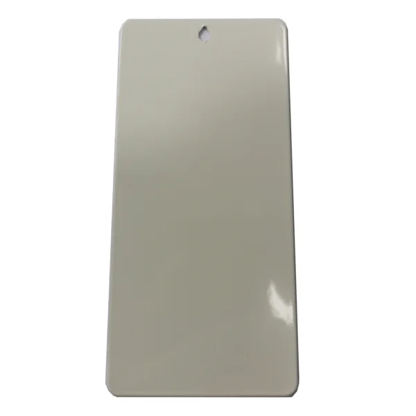 The hottest selling smooth surface light gray high gloss powder coating for glass