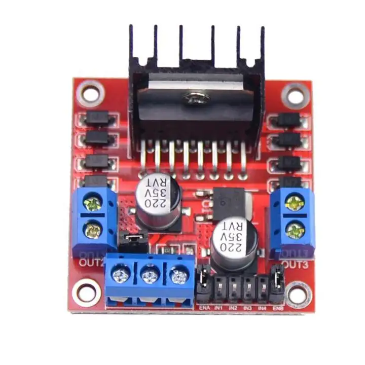 XiaoR Geek L298N Motor Drive Controller Board Module dual H-Bridge DC Stepper Arduino Raspberry Pi Smart Robot Car accessory