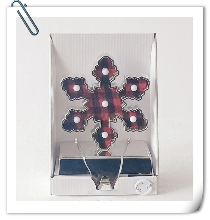 2023 Lighting Christmas Ornaments Elk model Led Lights Stocking Holder Christmas Decorations