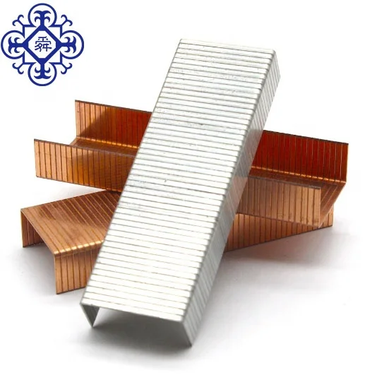 Factory sale JMET 16 17GA Galvanized/Copper carton closing staples 3516 3518 3522