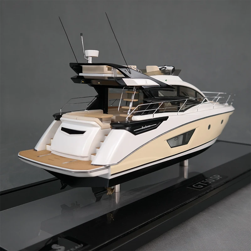 Пластиковые изделия ручной работы с изображением Sunseeker Princess другие бренды яхт подарок на лодках заказ 53 см Riva модель яхтенного корабля