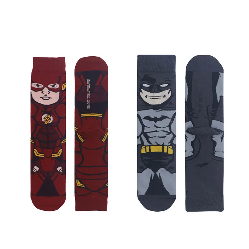 Socksmate custom logo socks cartoon movie character cotton printting crew men fashion women dress socks