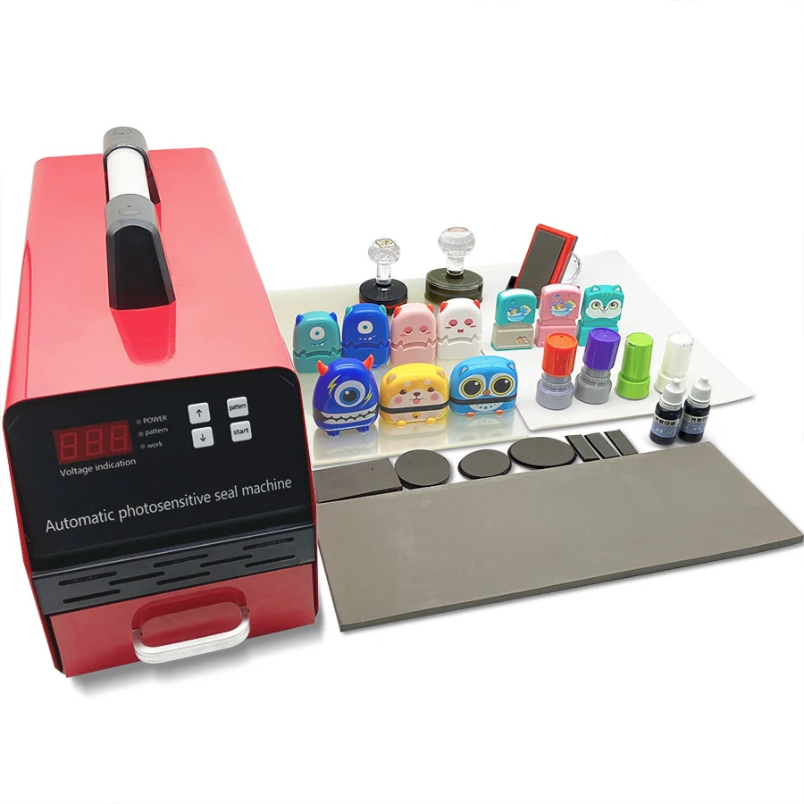 Wholesale flash stamp machine automatic office time stamp machine paper stamp making machine