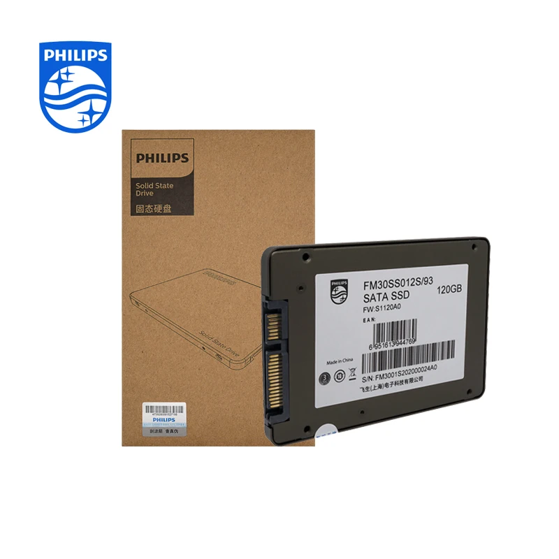 Philips TOP Sale sata solid state drive 120GB 240gb 480GB best hard drive disk 500gb 1TB 2TB hdd external ssd for laptop