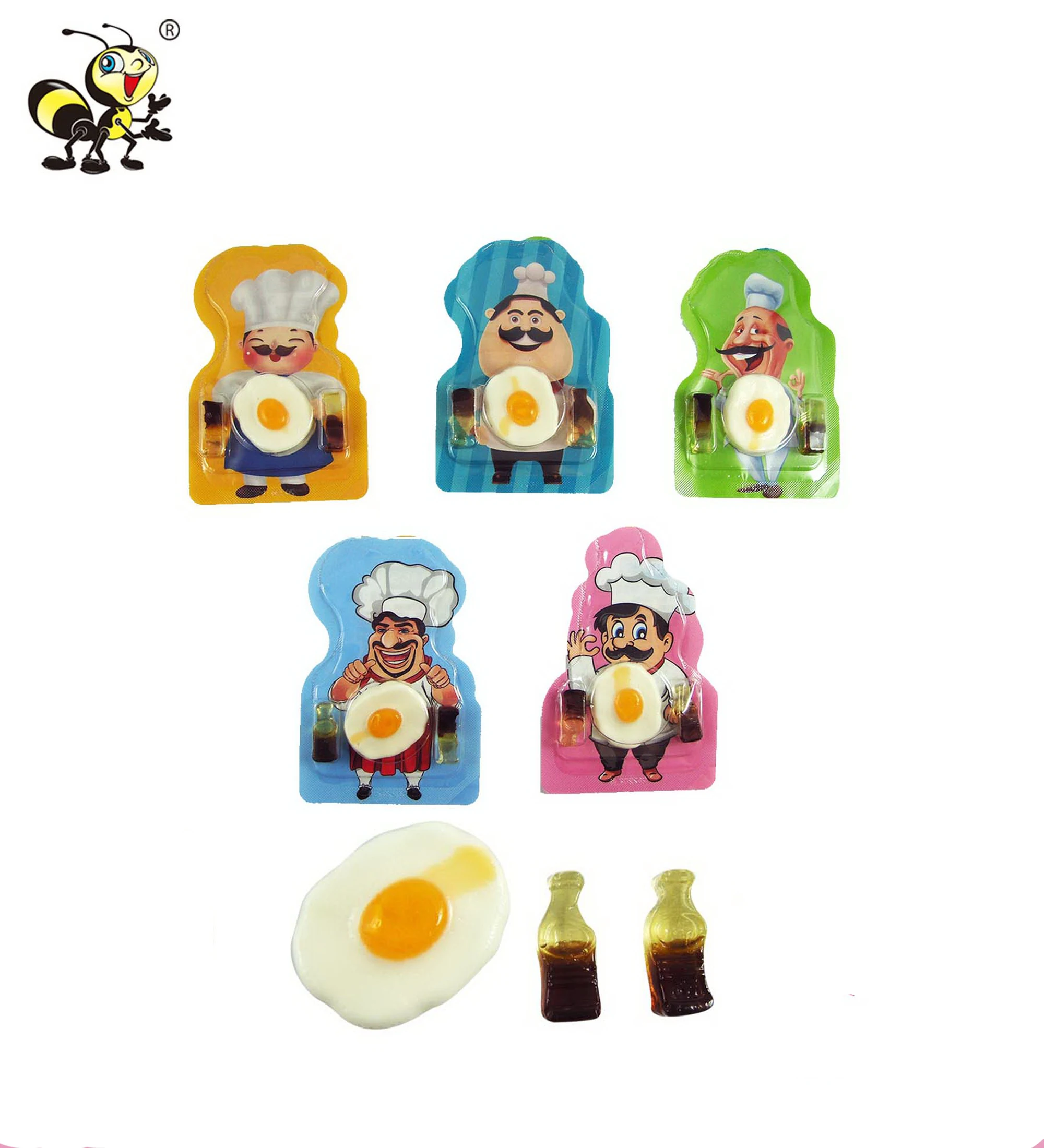 Hot selling chewing doces kids cheap halal edible asian china candy sweets delicious jelly bonbons candy gummie candy