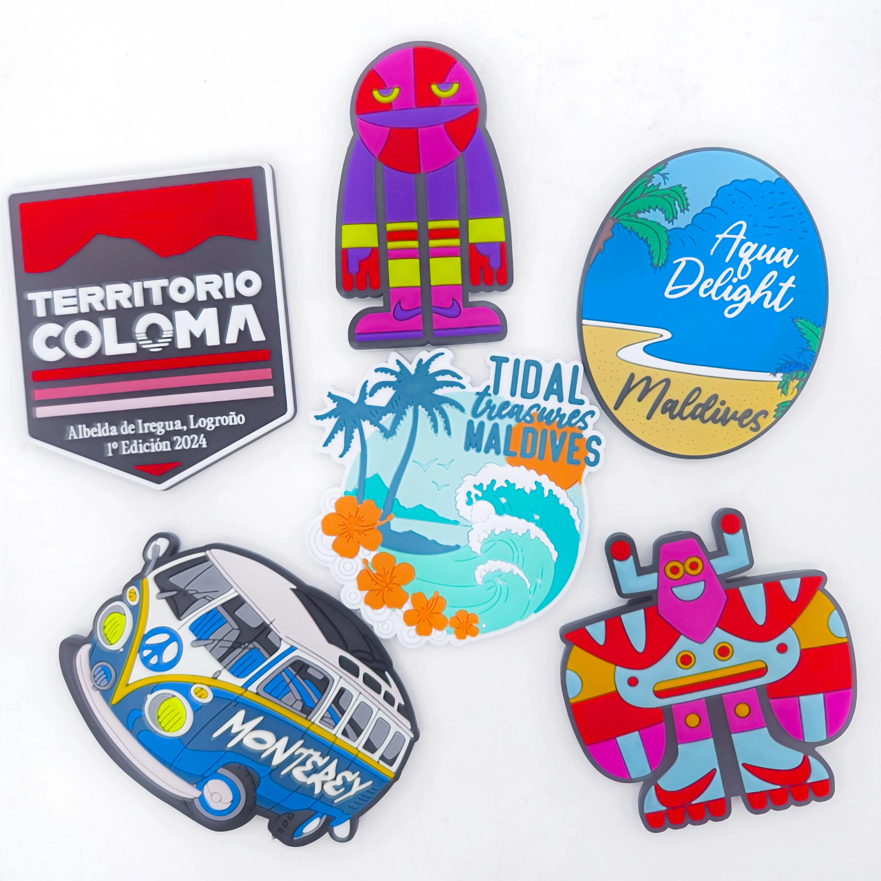 3D PVC Tourism Souvenir Fridge Magnet High Quality Factory Custom Make 3D Fridge Magnets Customized Rubber Magnets Gifts