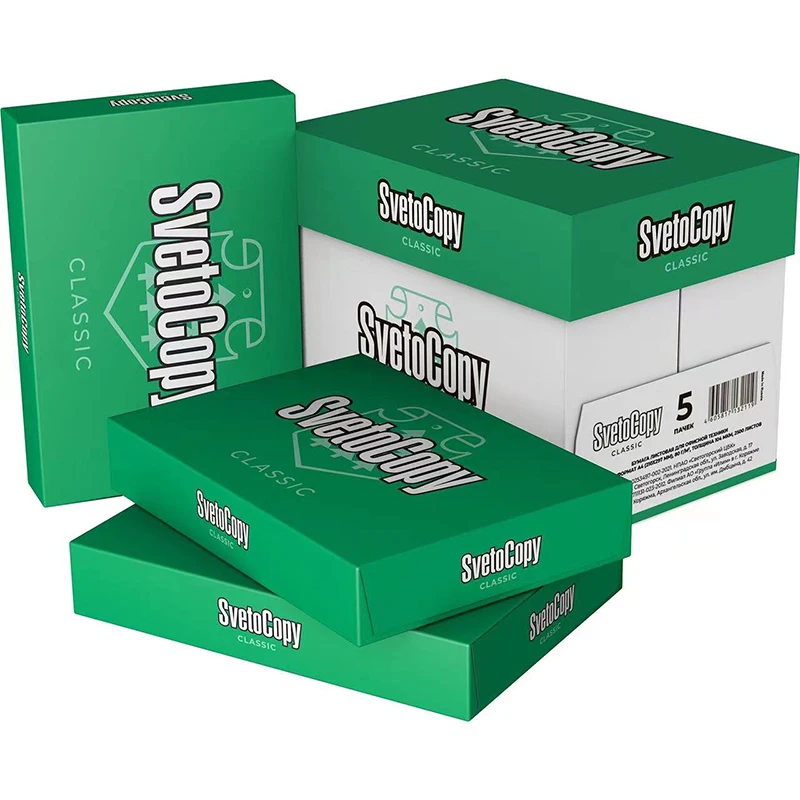 Oem 70gsm 75gsm 80gsm 100% Бесплодный A4 A3 Копирование 500 Ream 5 Ream