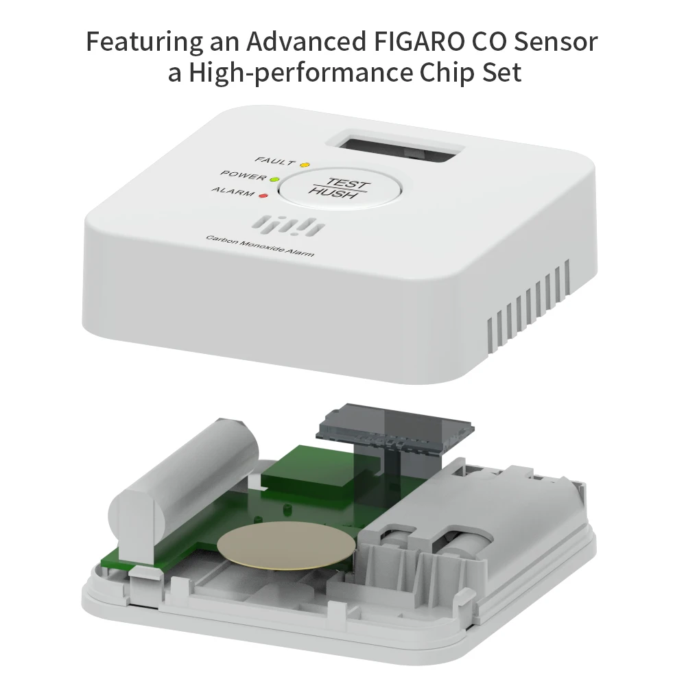 Hot Sale China Carbon Monoxide Detector Bulk Buy China Carbon Monoxide Detector Portable Zigbee Smart Smoke And Carbon Alarm