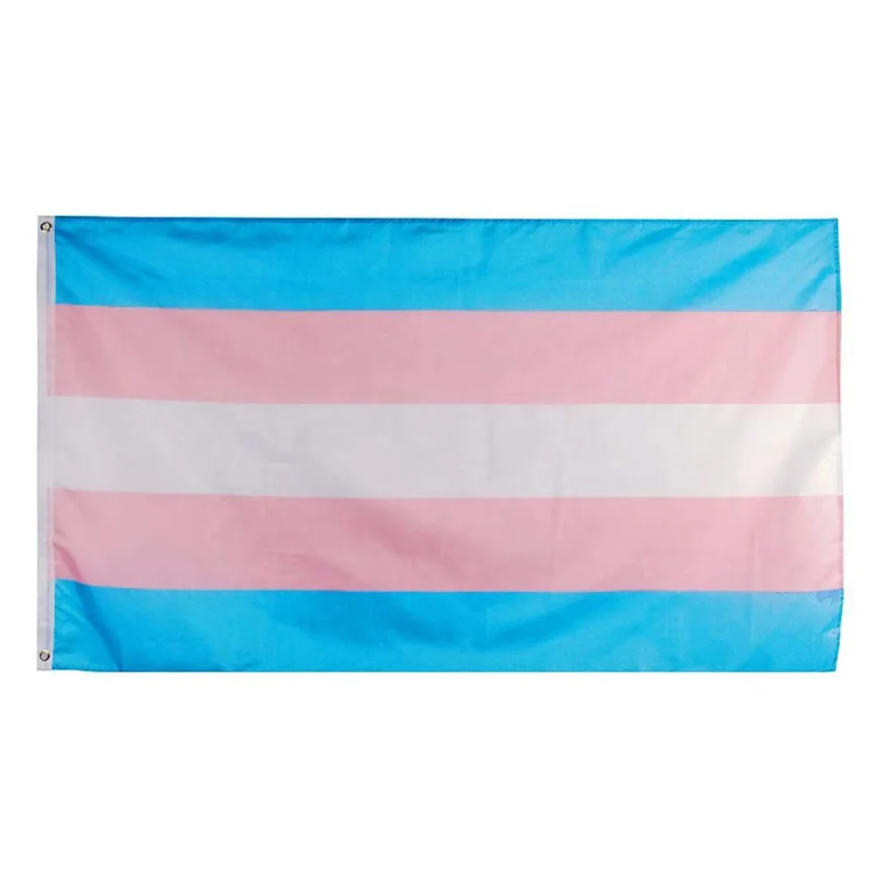 Wholesale Transgender 3*5 ft Flags Pride Day Parade Events LGBT Transgender Pride Rainbow Flags