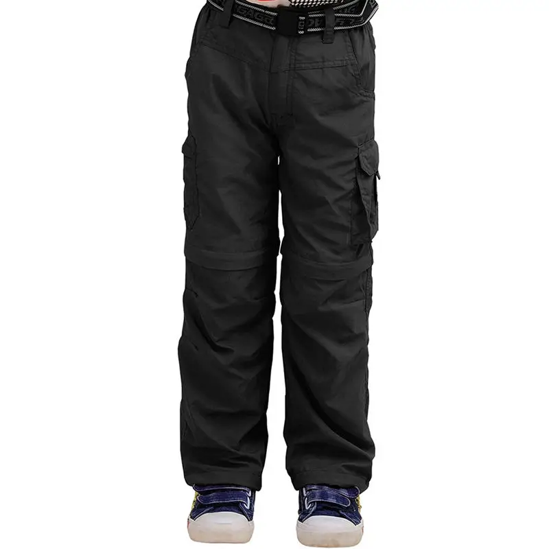 Flygaga спортивные походные брюки для мальчиков, оптовая продажа, высококачественные детские гигроскопические быстросохнущие брюки-трансформеры