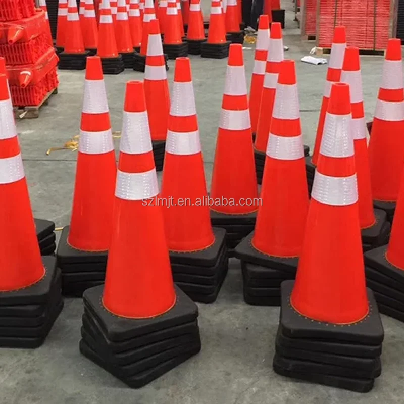 Wholesale Price PVC Traffic Safety Cone High Quality Reflective Traffic Cone for Roadway Safety