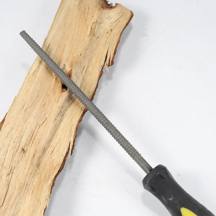 High carbon steel file plastic handle woodworking wood rasp stainless steel files