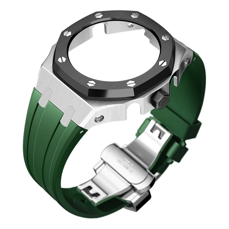 Gien Creatives Casioak Ga2100 Mod 5th Sports Hand Watch Case Steel Band Update Refit Accessories & Parts