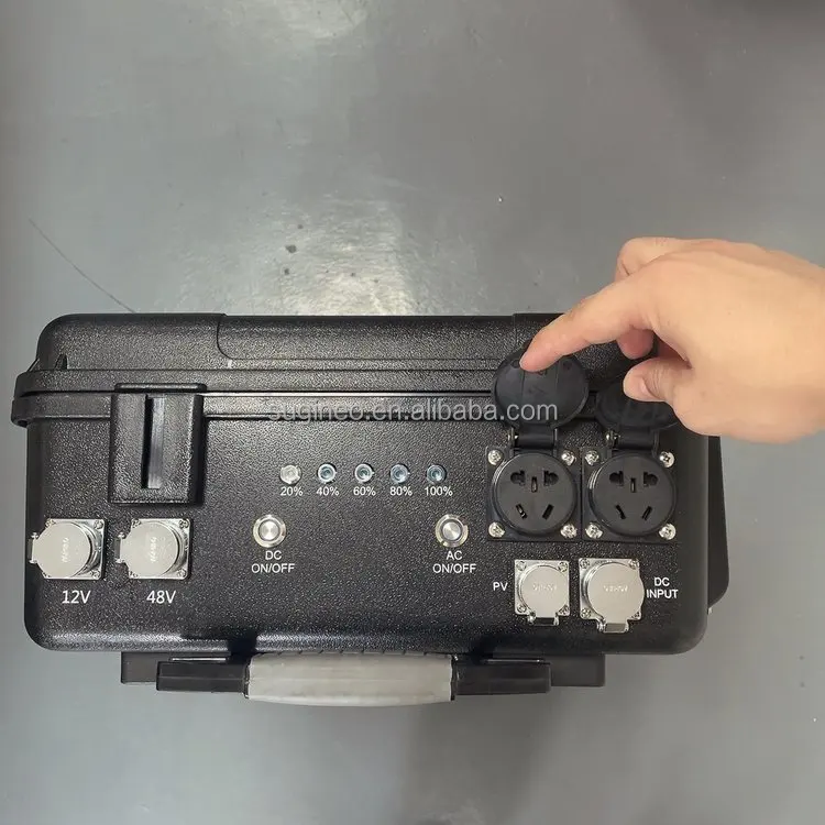 2000w portable power station   lipo4 solar panel and battery kit off grid 1000W Outdoor Work Power Station