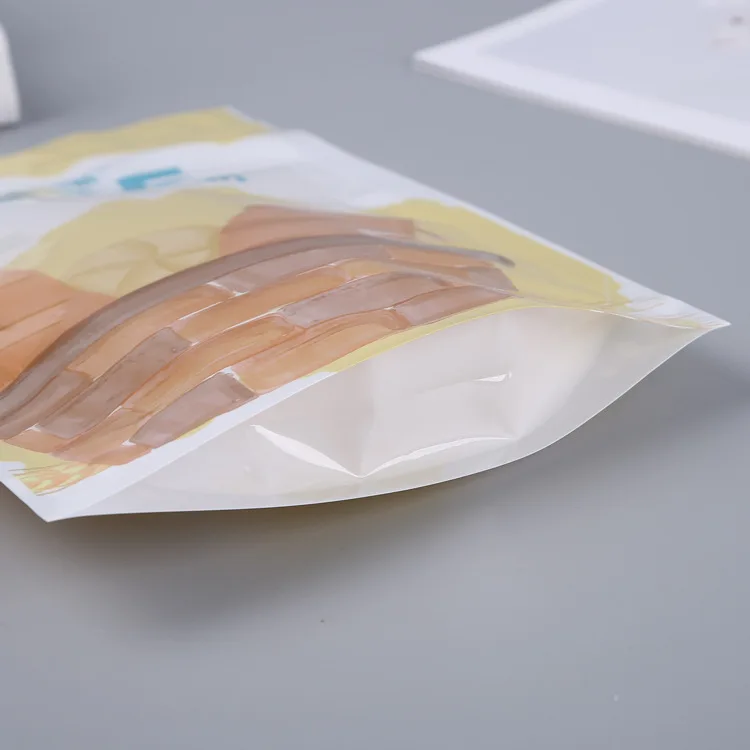 Custom Food Grade Stand Up Bag Plastic Pouch Spice Packaging Zipper Bags