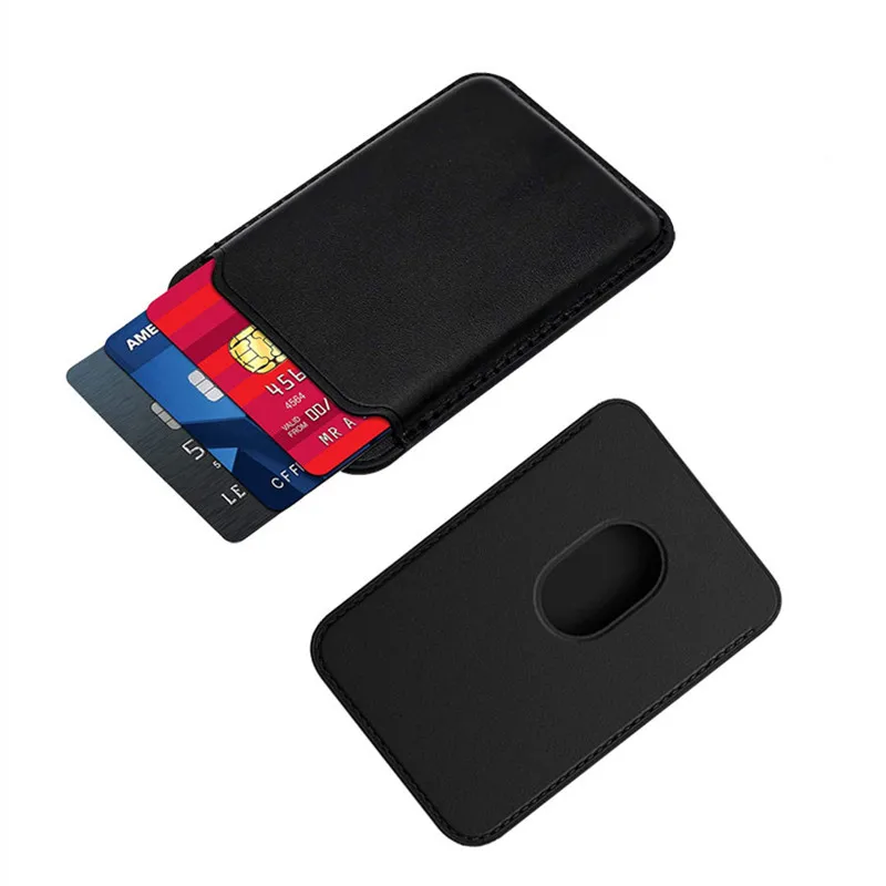 Multi Color PU Leather Credit Card Holder Strong Magnetic Card Holder Wallet for Iphone 16 15 14 13 12 Pro Max