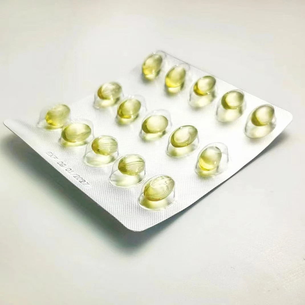 OEM Factory Vegan Fish Oil Softgel Capsules EPA DHA Algae Oil Supplement for Children and Adults