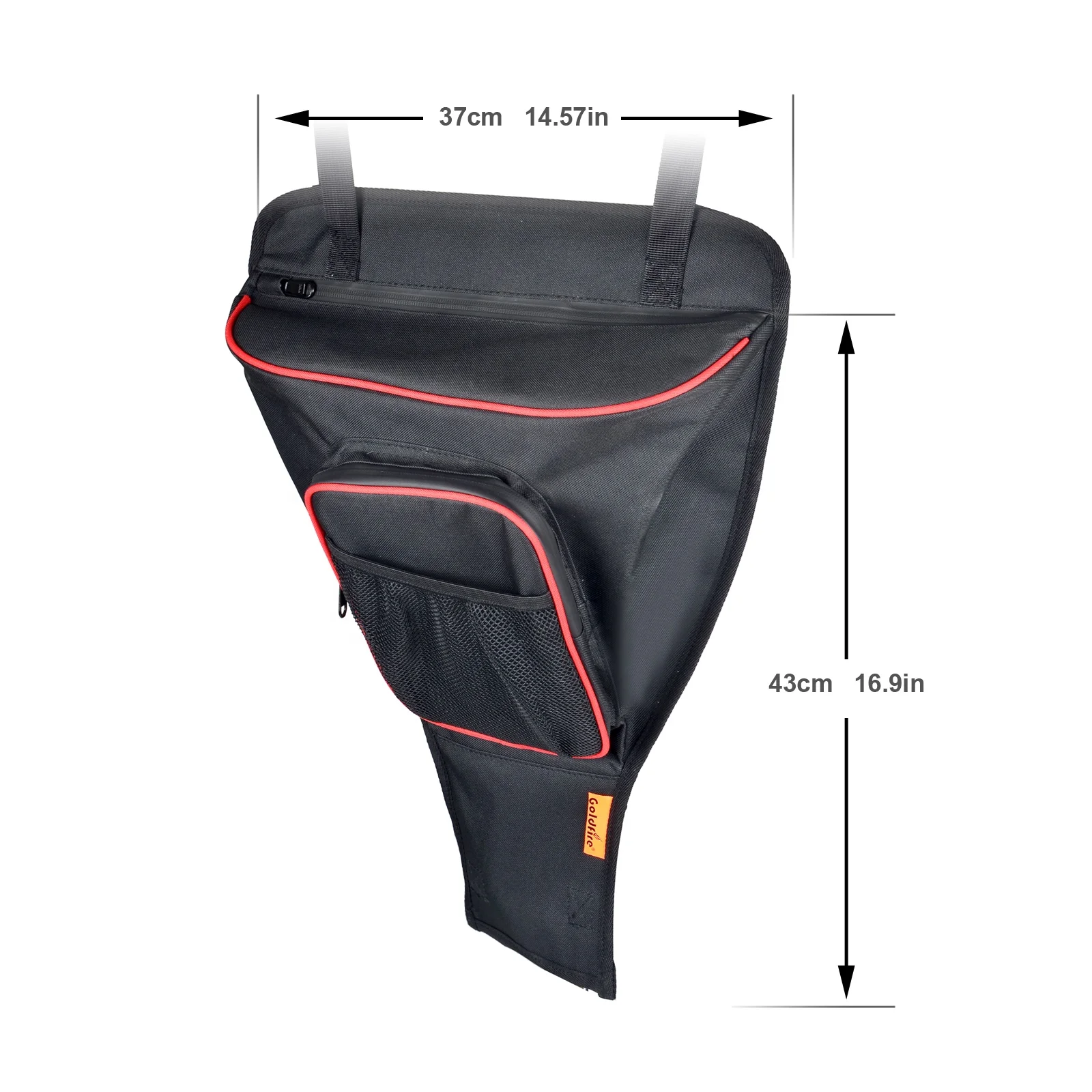 Goldfire UTV RZR Storage Accessories Waterproof Tool Bag Cab Pack Center Seat Bag Fits For Polaris RZR 1000 XP 800 800S 570 900