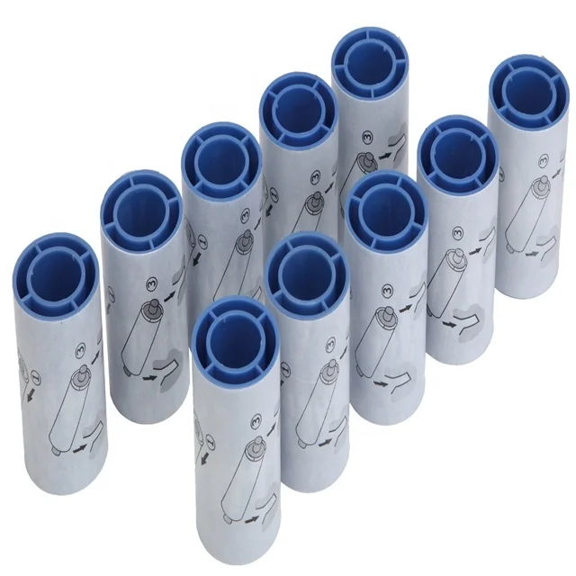 5pcs Blue Adhesive Printer Cleaning Sleeves Rollers for Daracard Cleaning Kit