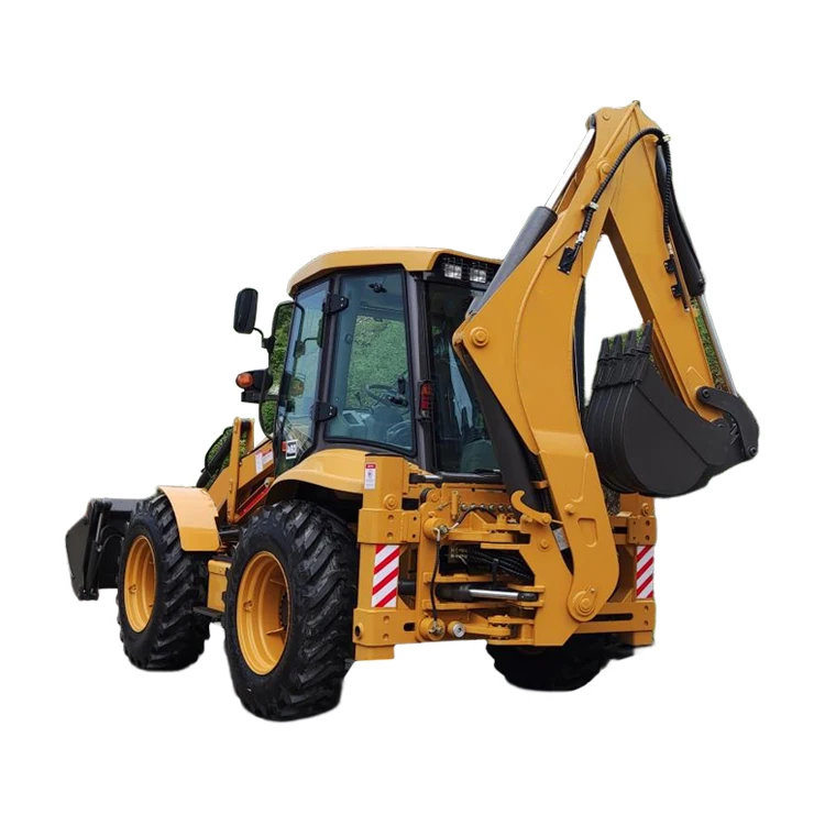 Cheapest Earth-moving Machinery Mini Tractor Towable Backhoe Loader Excavator For Sale