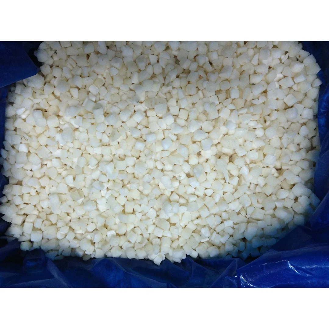 Hot-selling IQF Frozen Snow Pear Dices IQF Pear Cubes