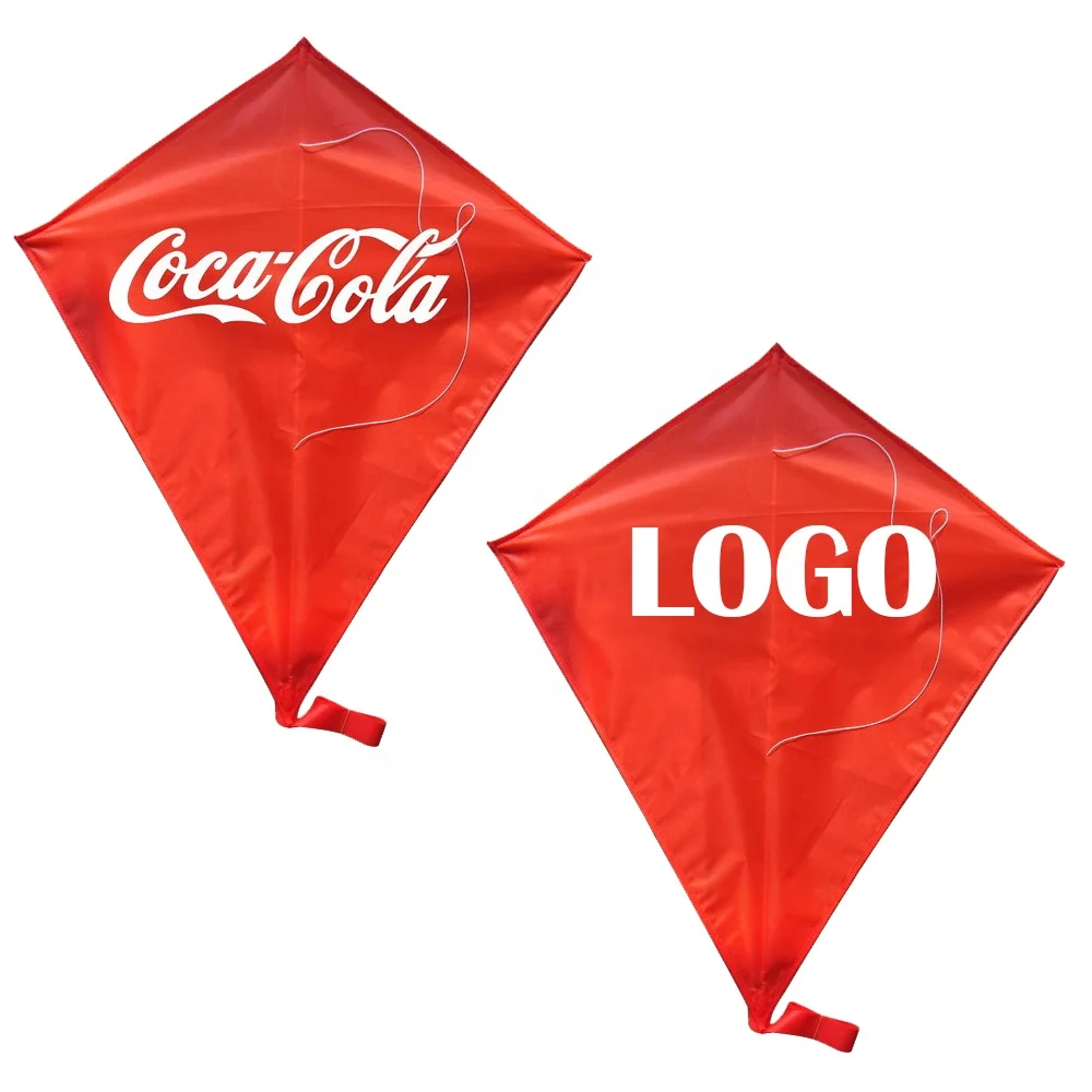 Hot sale Diamond kite with custom logo printed for promotion