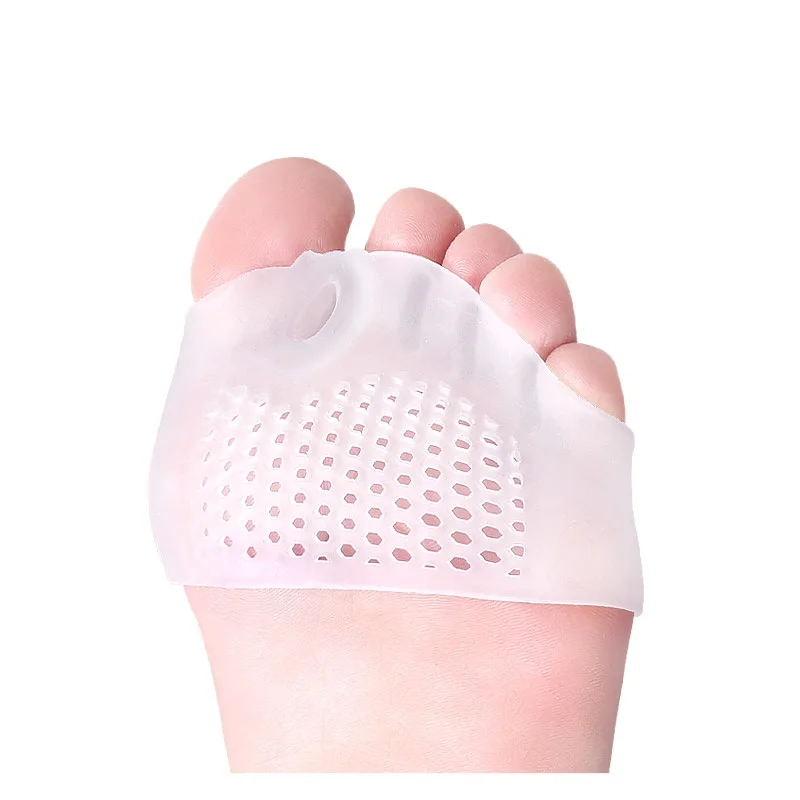 Comfort Shock Absorbing Split Toe Forefoot Pad Toe Separator Metatarsal Pad5 Hole Toe Separator Hallux valgus