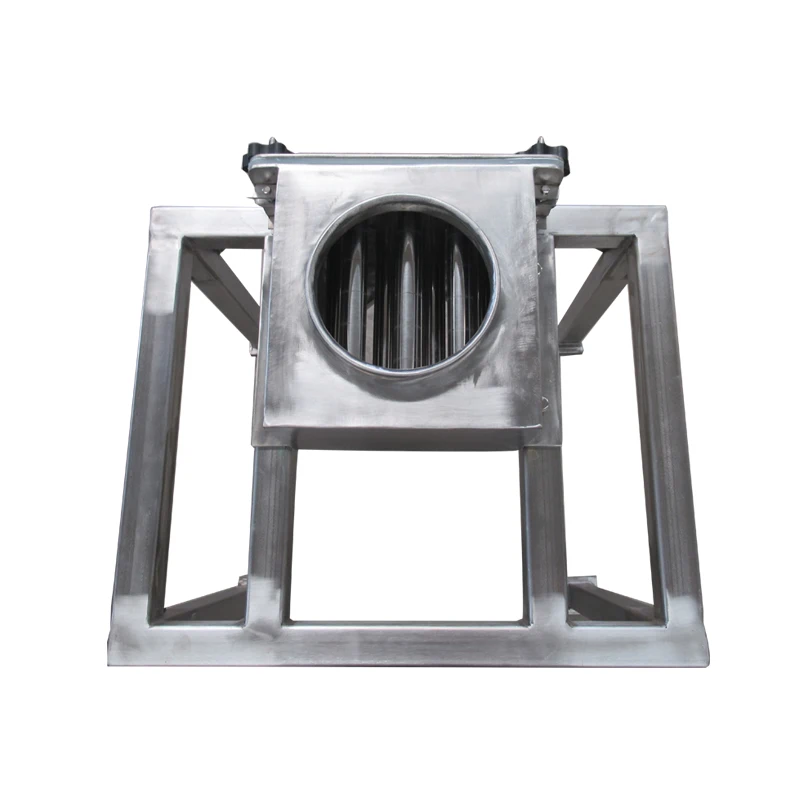 Решетка трубы сухой магнитный ящик сепаратор цена