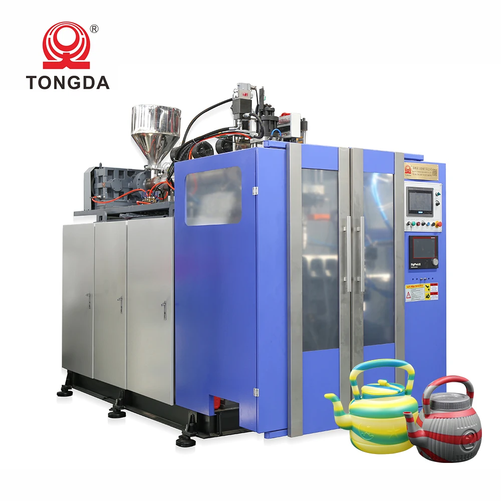 TONGDA HT5L 1L to 5L bottle plastic jerry can maker extrusion blow molding oil bottle making machine