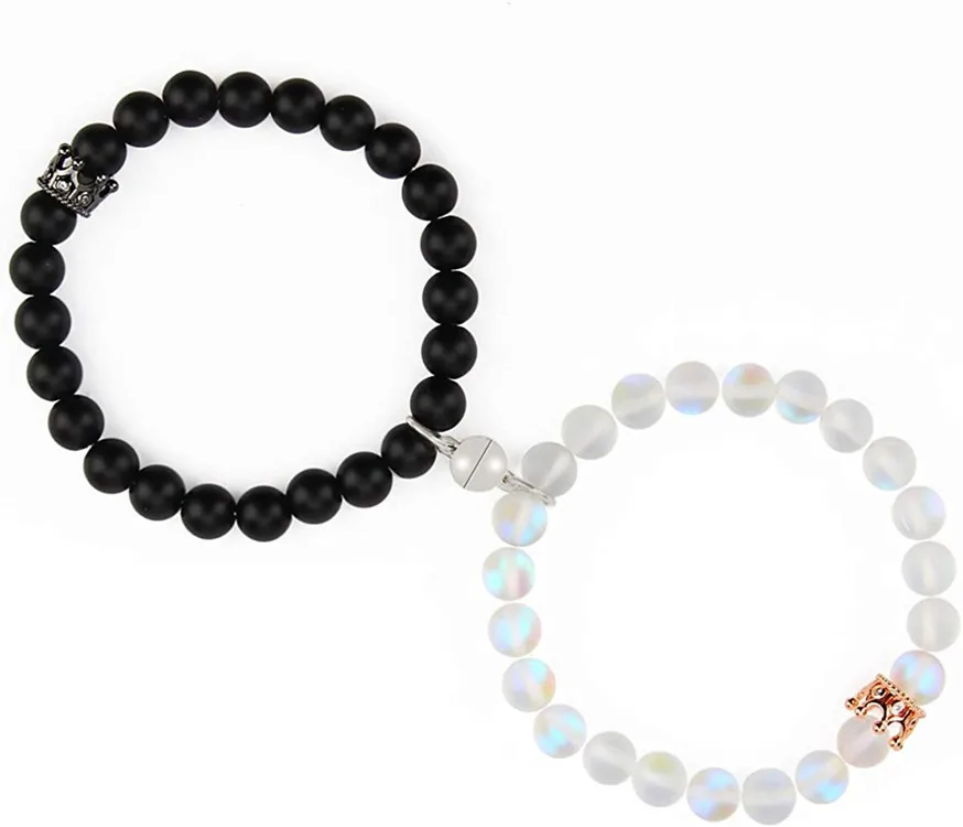 2022 Couples Attraction Bracelets Love Charms Adjustable Jewelry Gifts Set  Lover Women Men