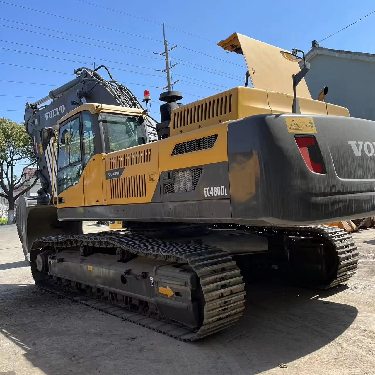 48 Ton Big Bucket volvo ec480 Used excavator with great value Volvo EC480DL used Excavator For hot Sale