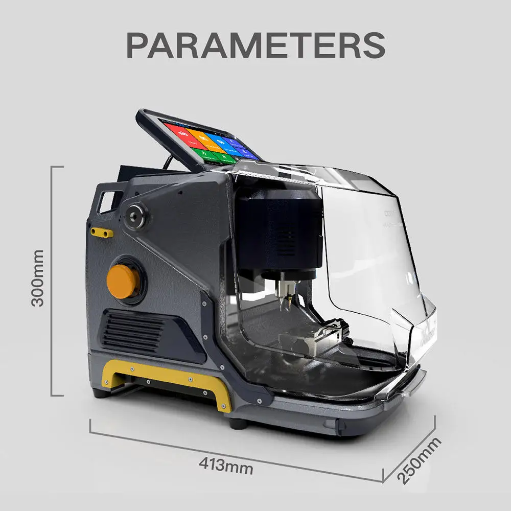 2024 New Original Xhorse Automatic Key Cutting Machine Support Car Motorbike Household Keys Xhorse Condor XC-MINI Plus II
