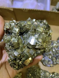 High quality natural healing stones beautiful pyrite rough stone home decor