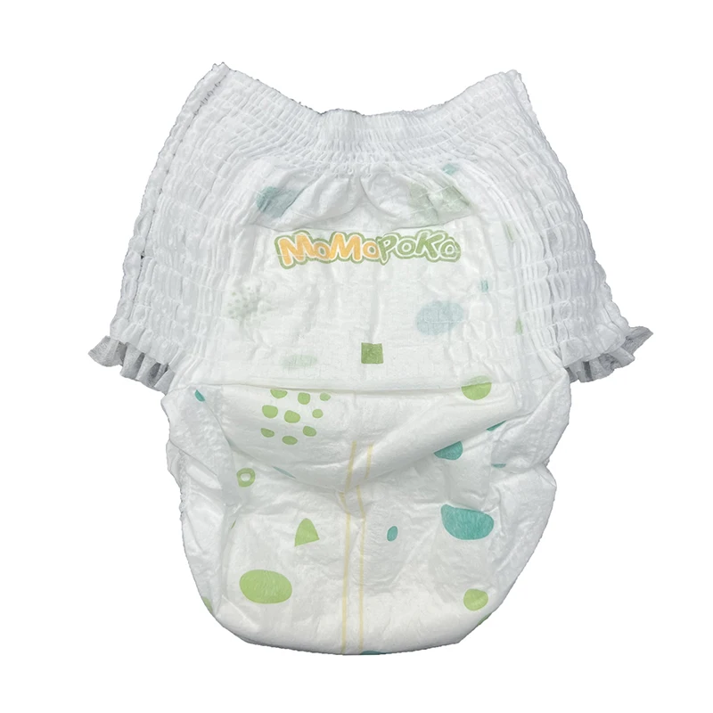 MOMOPOKO new series Economy style cheap price baby diaper pants thin style