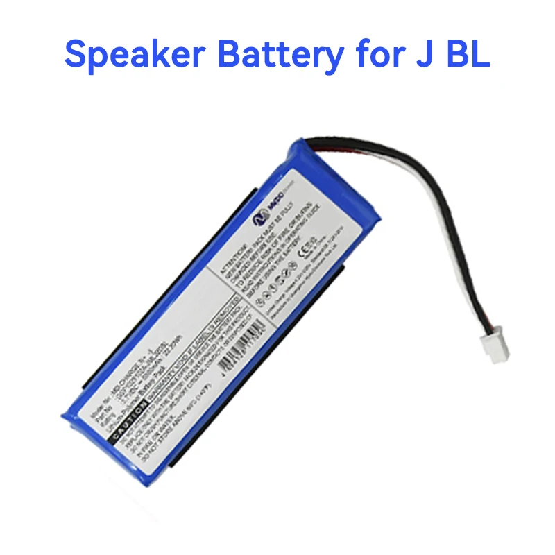 WH Audio Speaker Battery for j bl CHARGE 3 2016 Original Speaker Battery for J BL Speaker Battery Replacement for CHARGE 3 2016