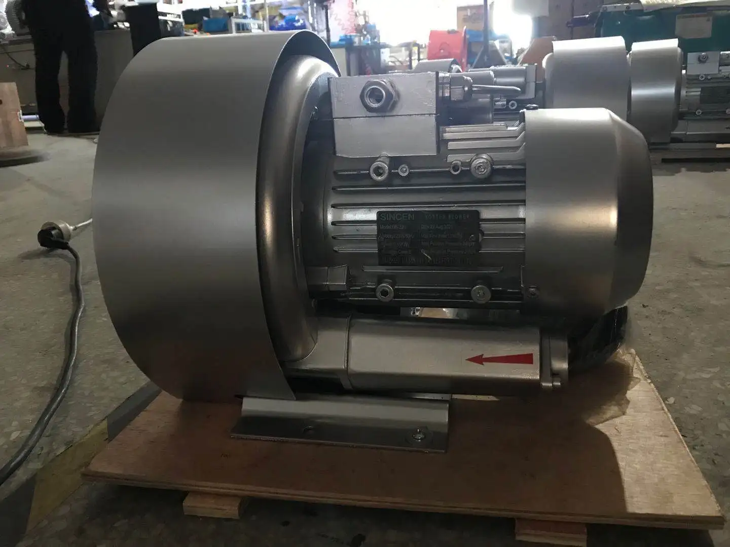 220H26 double stage 3 phase 0.7KW side channel regenerative blower for vacuum dental equipment