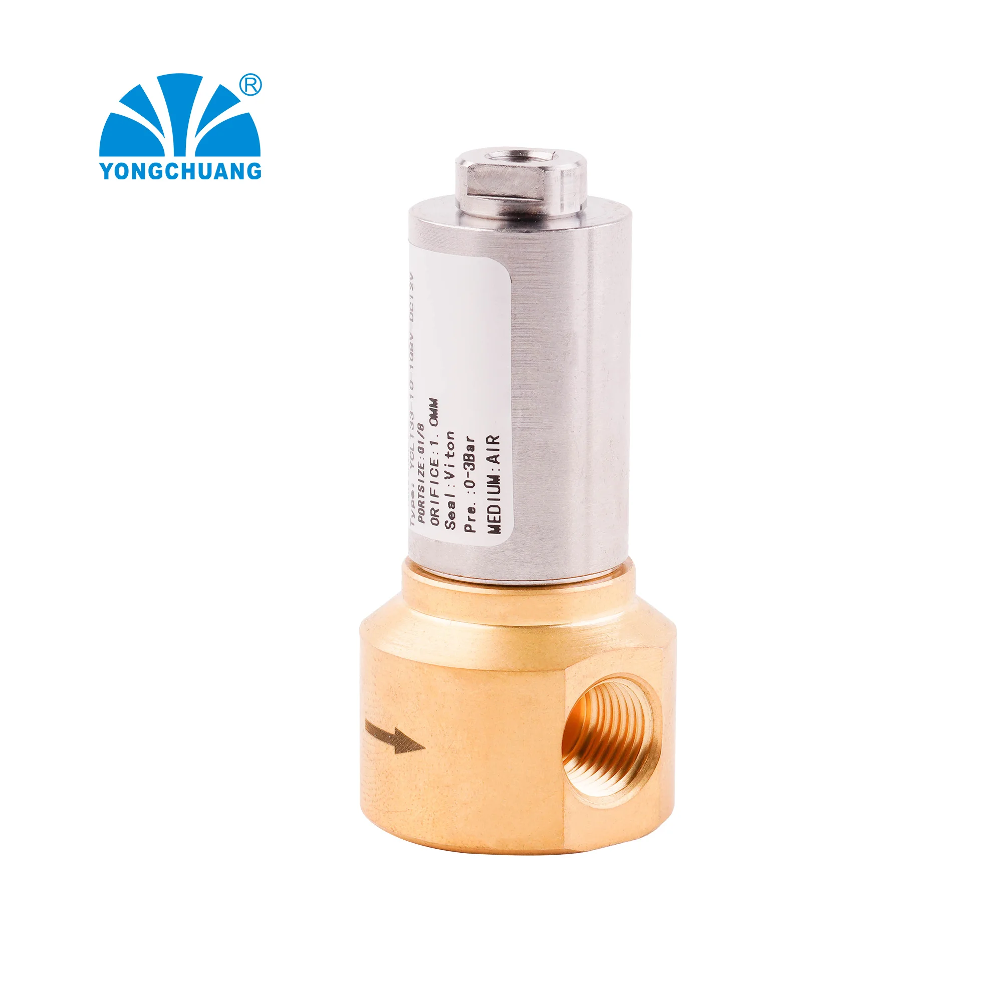 Yongchuang YCLT33 miniature gas fluid precision control proportional solenoid valve