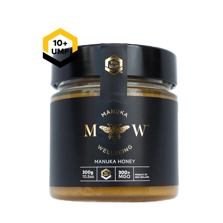 
Premium Quality 300g UMF 10+ MGO 300 100% Pure Raw New Zealand Manuka Honey For Sale 