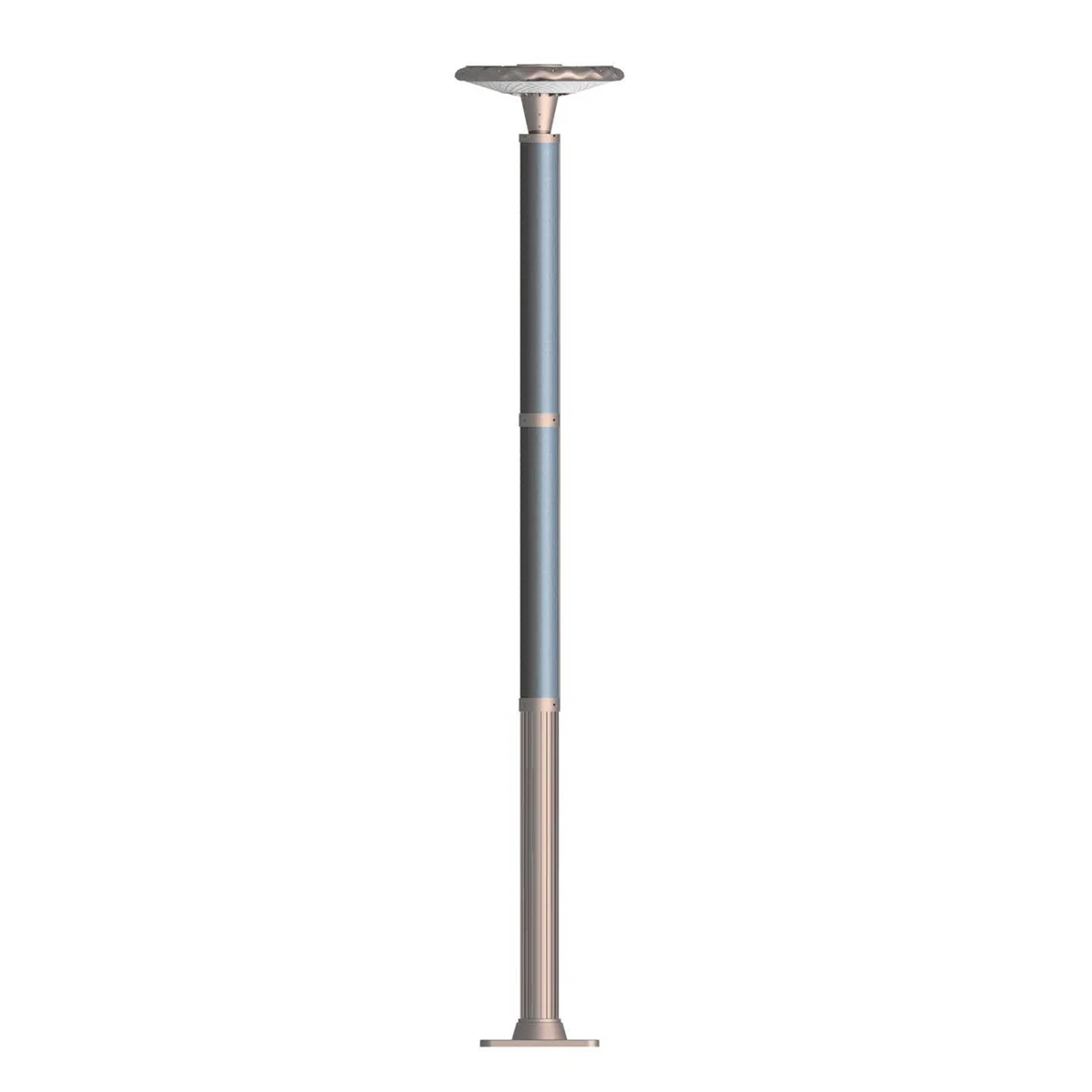 LED Solar Garden light with flexible solar Panel Wrap pole DDK-SSPL-2015