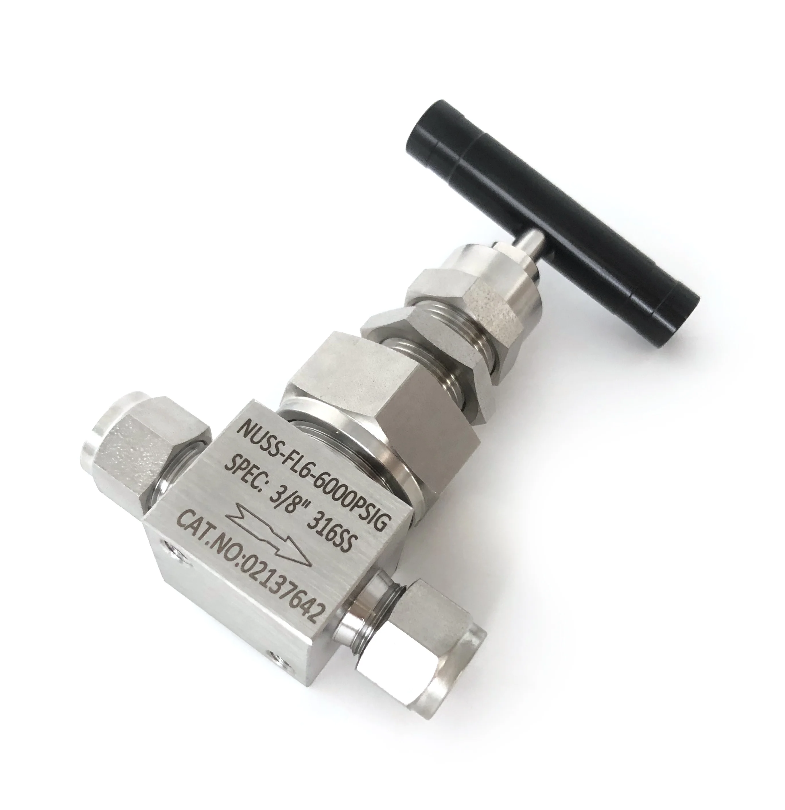 Stainless steel union bonnet needle valve swagelok type high temperature 10000 psi needle valve price SS316 gas valve pneumatic