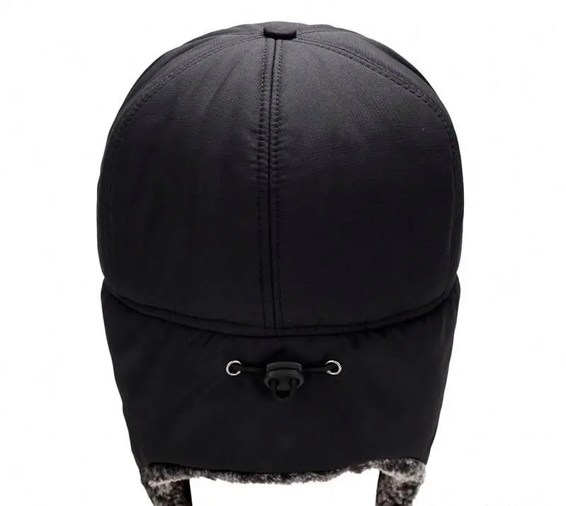 Протектор ушей, защитная хлопковая шапка для лица, Мужская Уличная Водонепроницаемая плотная зимняя шапка, зимняя шапка