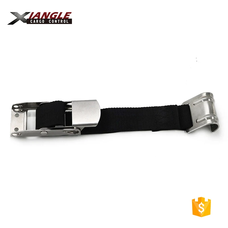 2 inch 50mm truck direct manufacturer polyester ratchet tie down straps overcentre buckle with strap double j hook