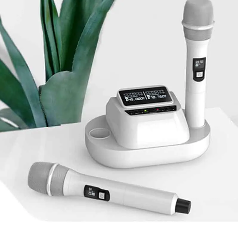 
Custom Size Wireless Microphone With Headset & Lavalier Lapel Mics Beltpack Transmitter&Receiver For Dslr Camera 