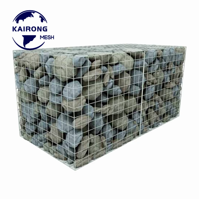 High Quality 4mm Thick 50x50mm Hole Welded Gabion Box Mesh